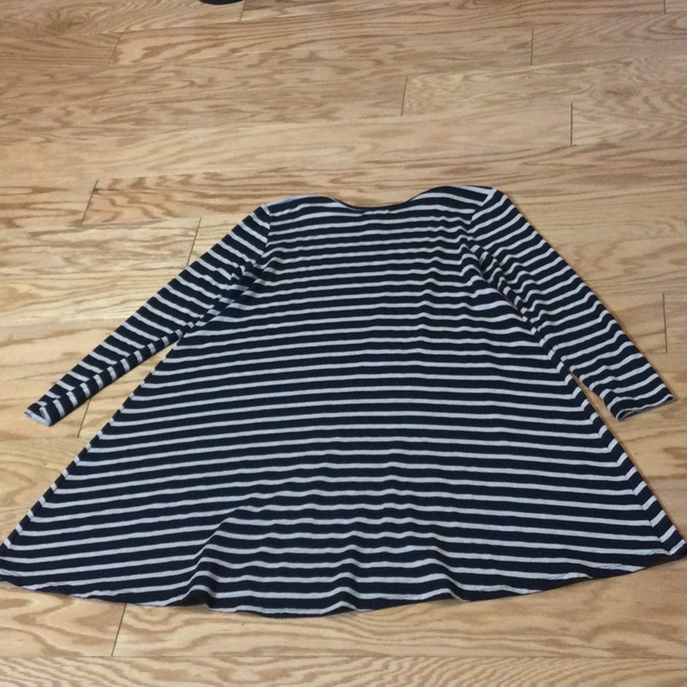 S Puella by Anthropologie black and cream striped dress - Picture 4 of 15